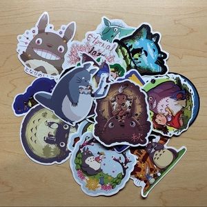 22 My Neighbor Totoro Stickers
